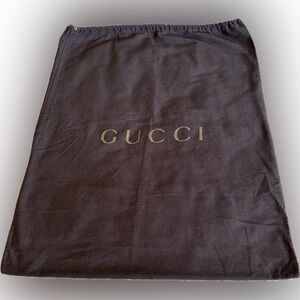 Gucci Extra Large Drawstring Dust Bag 20 1/2” Length x 25 1/2” Height